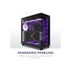 NZXT H6 FLOW RGB COMPACT DUAL-CHAMBER ATX BLACK CASE
