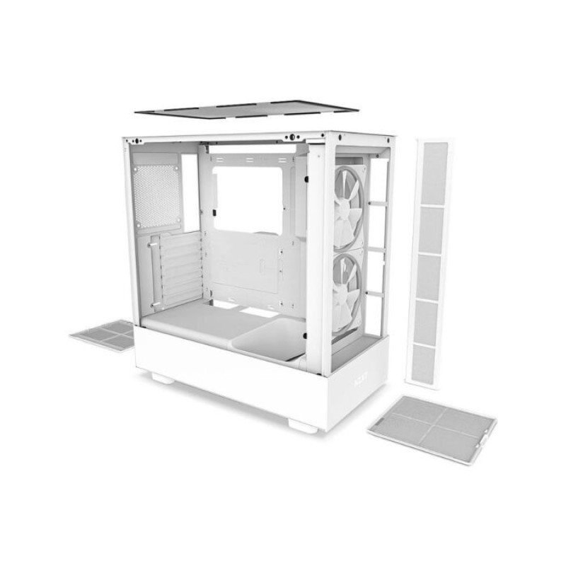 NZXT H5 ELITE EDITION ATX MID TOWER WHITE CASE
