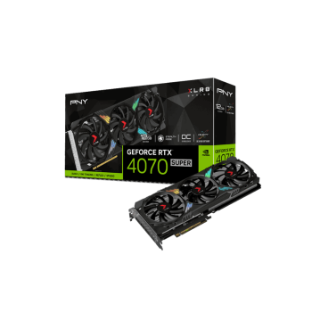 PNY GeForce RTX™ 4070 SUPER VERTO TRIPLE FAN 12GB OC Edition