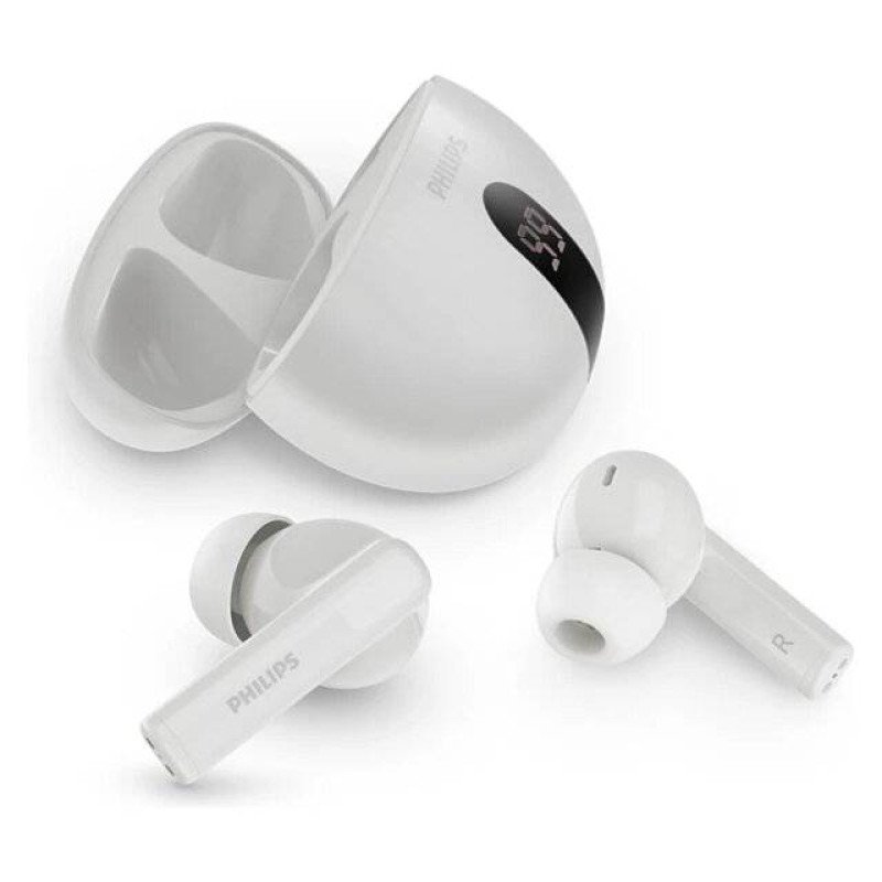 Philips TAT3559WT Earbuds (White)