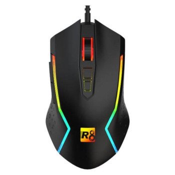 R8 G203 RGB Wired Mouse (Black)