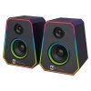 R8 SP‑15 Wired LED Speaker (Black)