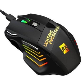 R8 G300 RGB Mouse 2.4G + BT (Black)