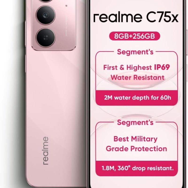 Realme C75x  256 + 8GB