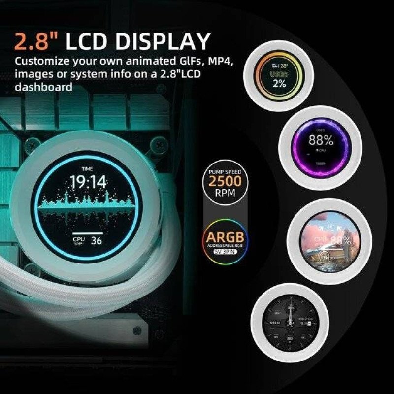 Sama 360 Pro Liquid CPU Cooler Sama 360 Pro Liquid CPU Cooler