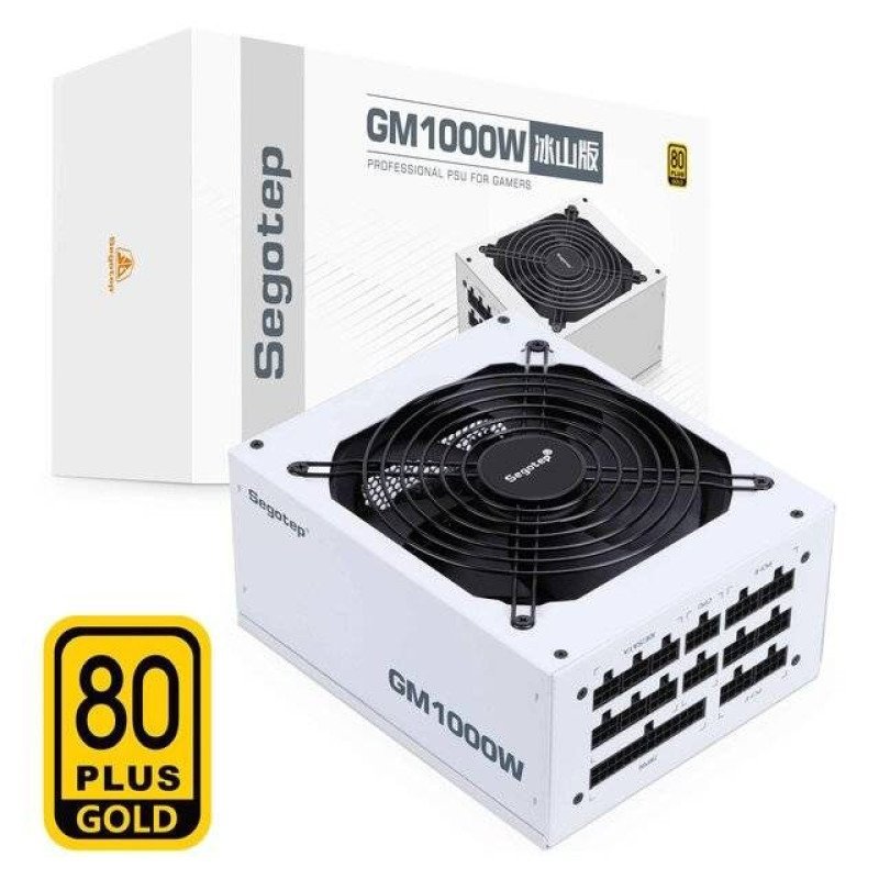 Segotep GM 1000W [Modular] 80+ Gold PSU (White)