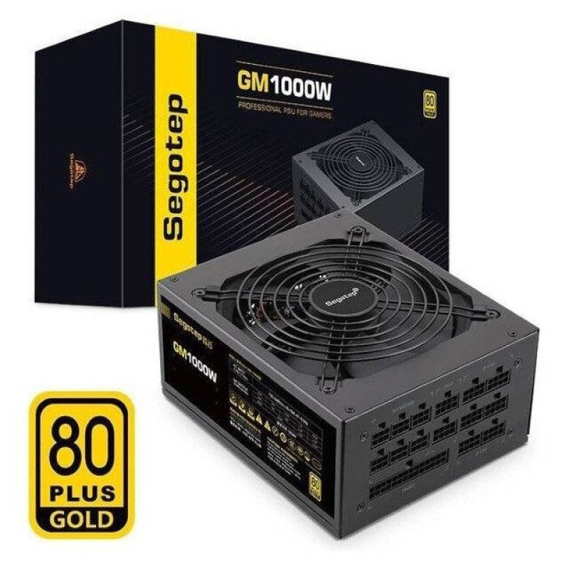 Segotep GM 1000W [Modular] 80+ Gold PSU (Black)