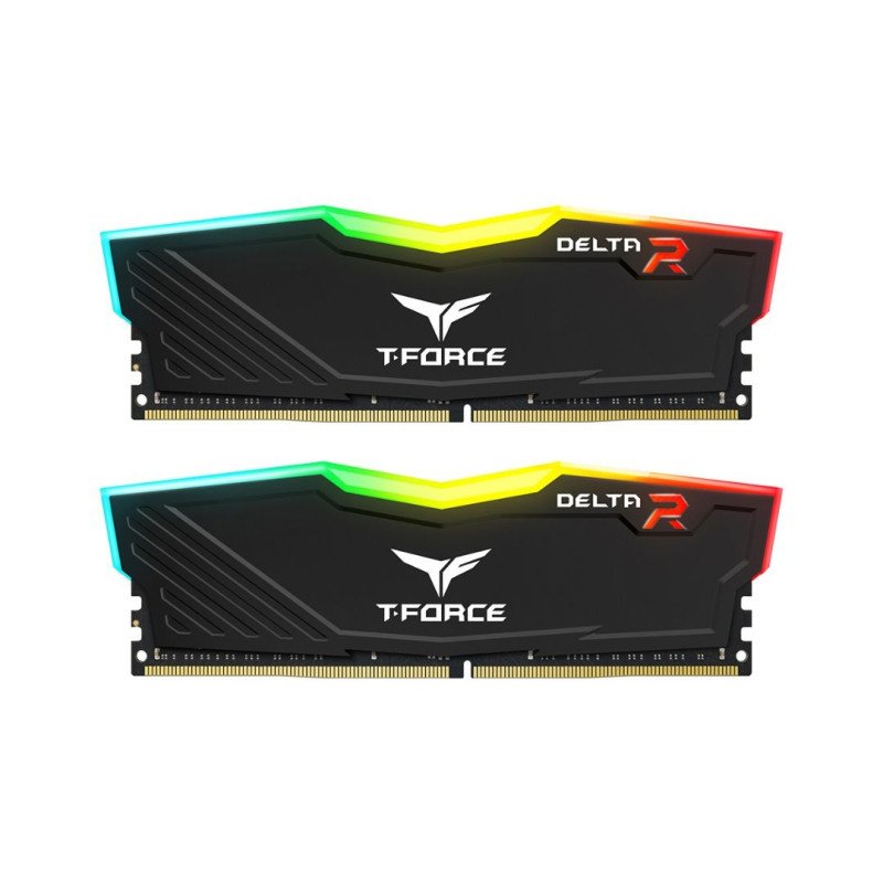 RAM DDR4 KIT 2X8GB 3600 TEAM GROUP DELTA RGB B CL18 BLACK