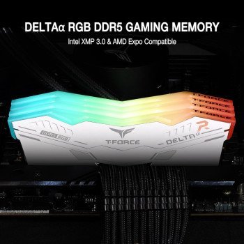 RAM DDR5 KIT 2x16GB 5600 T-FORCE DELTA RGB w CL40 TEAM GROUP