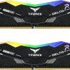 RAM DDR5 KIT 2x16GB 5600 T-FORCE DELTA RGB BLACK CL40 TEAM GROUP