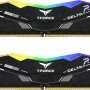 RAM DDR5 KIT 2x16GB 5600 T-FORCE DELTA RGB BLACK CL40 TEAM GROUP