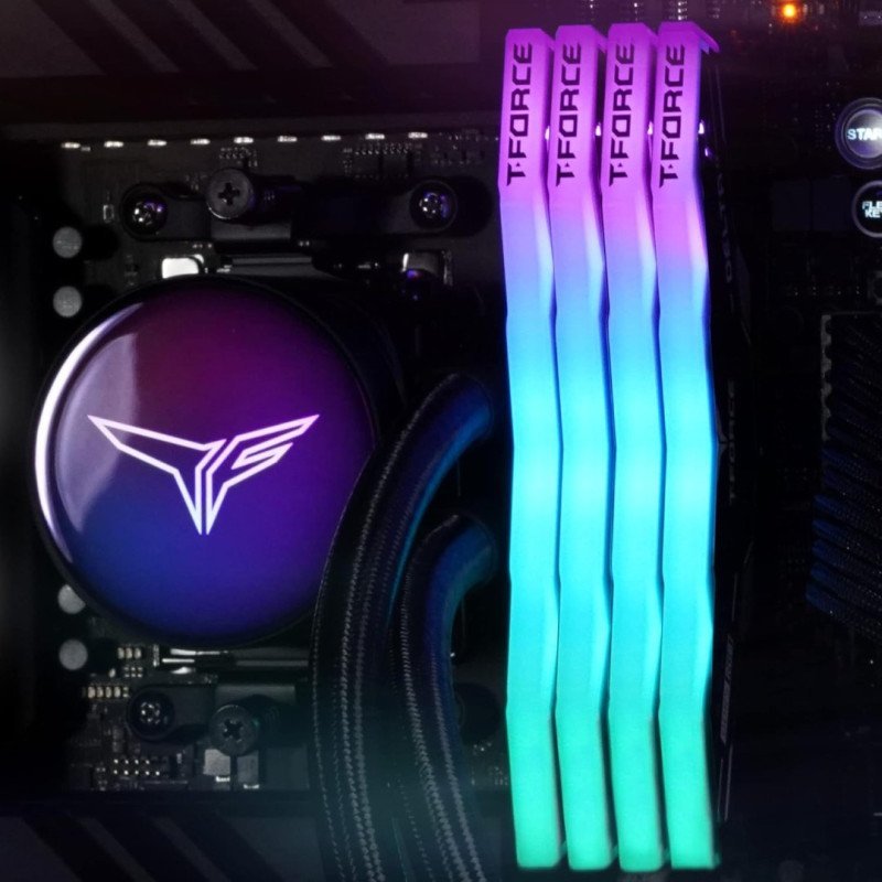 RAM DDR5 KIT 2x16GB 5600 T-FORCE DELTA RGB BLACK CL40 TEAM GROUP