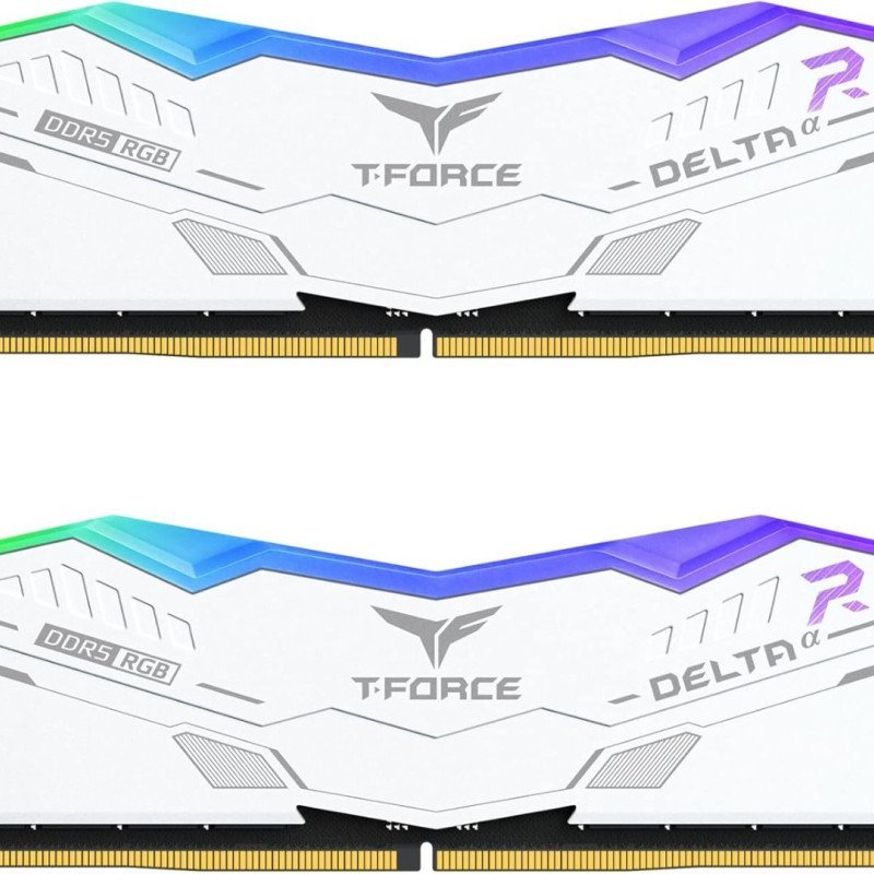 RAM DDR5 KIT 2x16GB 5600 T-FORCE DELTA RGB BLACK CL40 TEAM GROUP RAM DDR5 KIT 2x16GB 5600 T-FORCE DELTA RGB BLACK CL40 TEAM GROUP