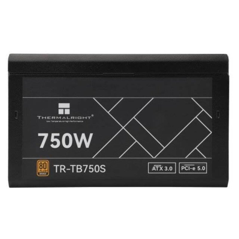 Thermalright TB750S 750W 80+ Bronze [Non-Modular] PSU (Black)