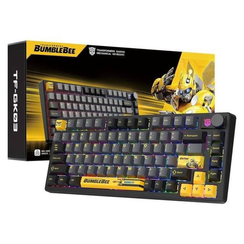 Transformers TF-GK03 [EN] Bumblebee Mechanical Keyboard (Black)