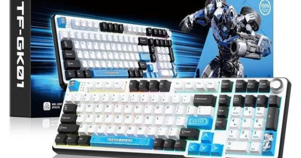 Transformers TF-GK01 [EN] Mirage Mechanical Keyboard (White)