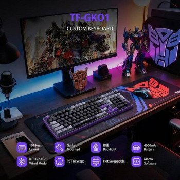 Transformers TF-GK01 [EN] Megatron Mechanical Keyboard (Black)