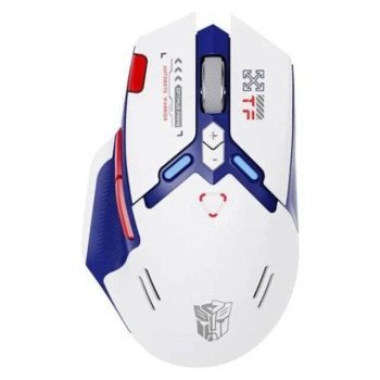 Transformers TF-GM01 BT + 2.4G Wired Mouse (White)