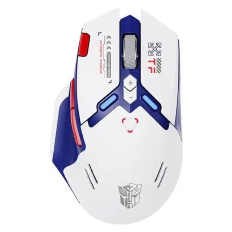 Transformers TF-GM01 BT + 2.4G Wired Mouse (White)