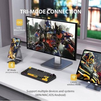 Transformers TF-GK03 [EN] Bumblebee Mechanical Keyboard (Black)