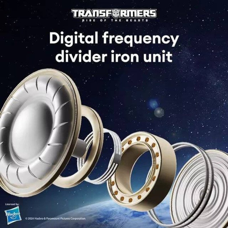 Transformers TF-T35 Earbuds (Grey) Transformers TF-T35 Earbuds (Grey)