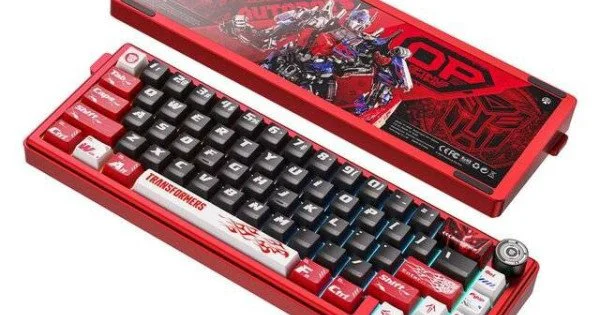 Transformers TF-GK02 [EN] Optimus Prime Mechanical Keyboard (Red)