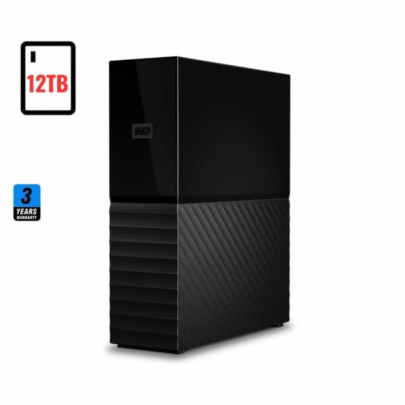 WD My Book 12TB Desktop External Hard Drive