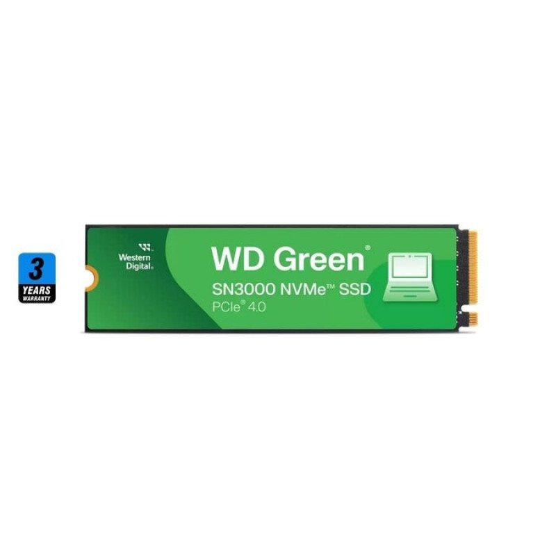 WD Green SN3000 2TB , 5000MB/s M.2 NVME , PCIe 4.0 WD Green SN3000 2TB , 5000MB/s M.2 NVME , PCIe 4.0