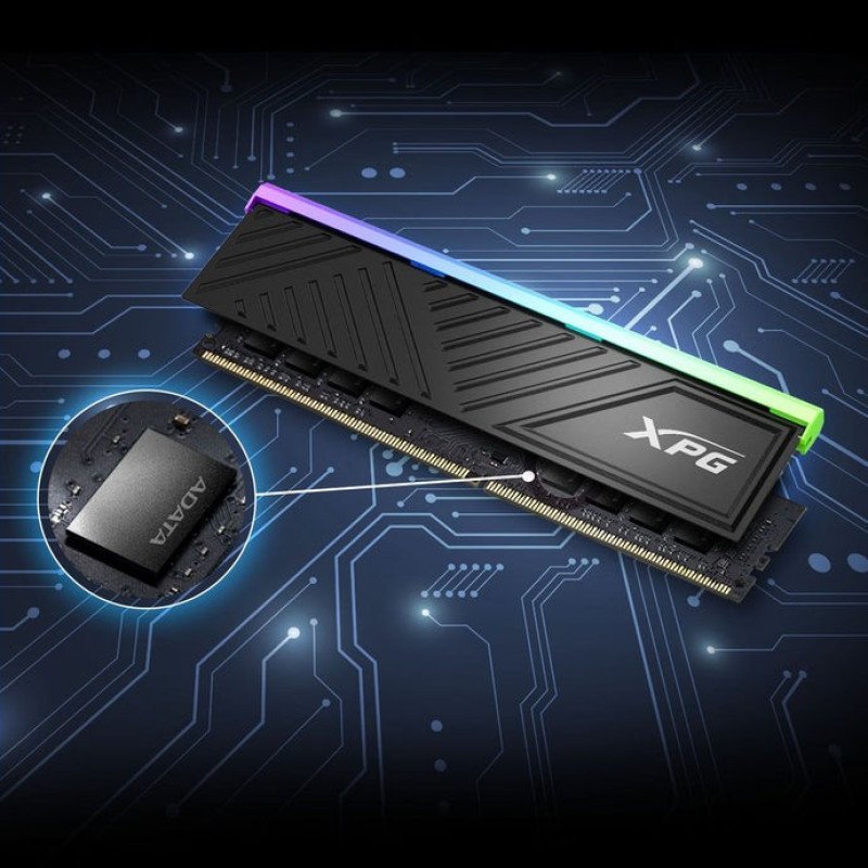 XPG SPECTRIX D35G RGB DDR4 3600MHz 16GB (2×8GB) CL18 UDIMM 288‑Pins Desktop SDRAM DDR4 Dual Channel RAM
