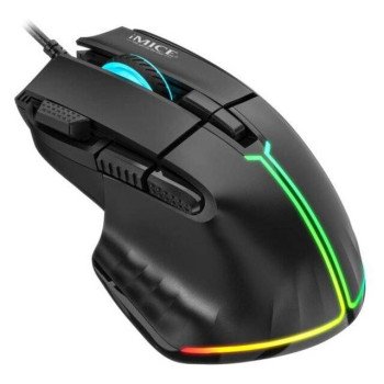 iMice T50 Wired Mouse (Black)
