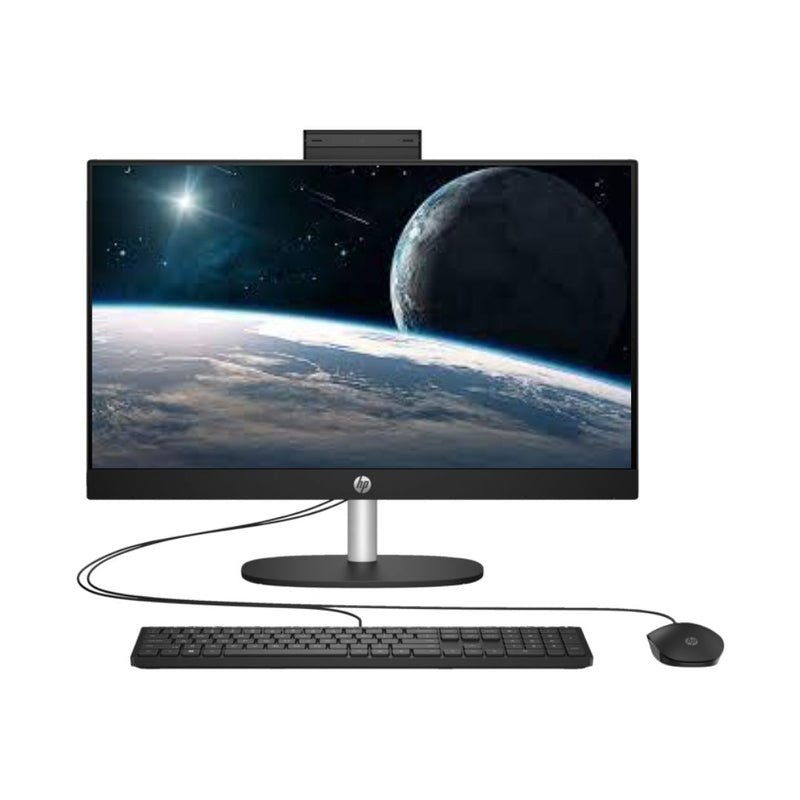 All in One HP 24-cr0124nh, Intel Core i5-1335U, RAM 8GB, SSD 512GB, Intel Iris Xe Graphics, 24 FHD IPS, Jet black