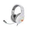 Redragon H260-W RGB Wired Gaming Headset - White