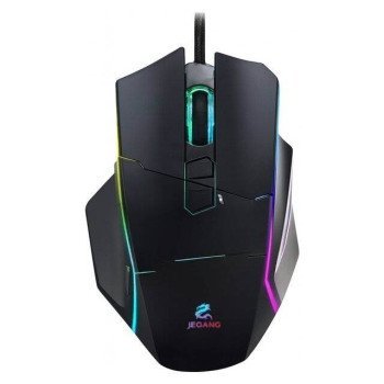 Jeqang JM-620 Wired Mouse (Black)