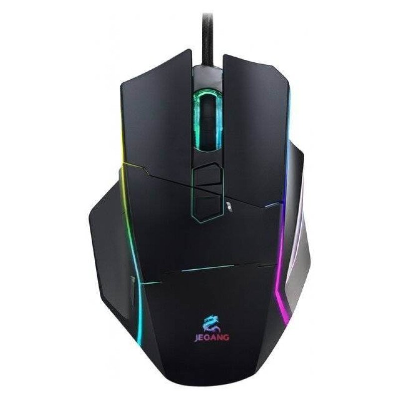 Jeqang JM-620 Wired Mouse (Black)