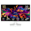 MSI MPG 321URXW QD‑OLED Monitor 32" 4K 240Hz 0.03ms (White)