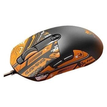 T‑Wolf G550 Wired Mouse (Black/Orange)