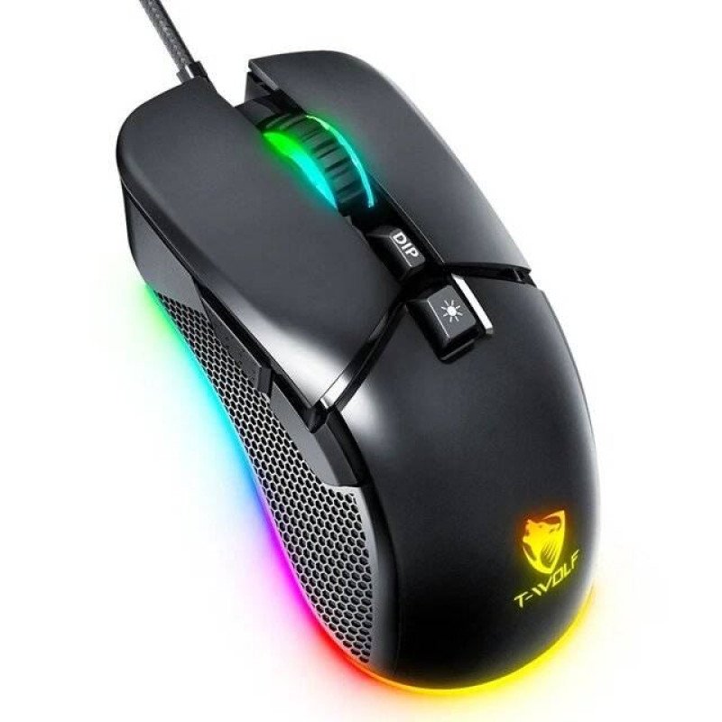 T‑Wolf G590 Wired Mouse (Black)