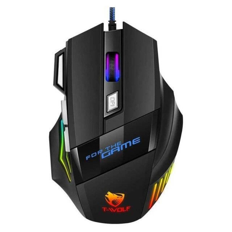T‑Wolf M1 Wired Mouse (Black)